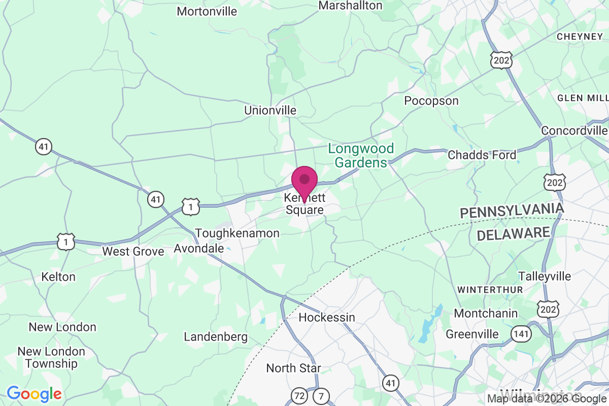 Kennett Square map