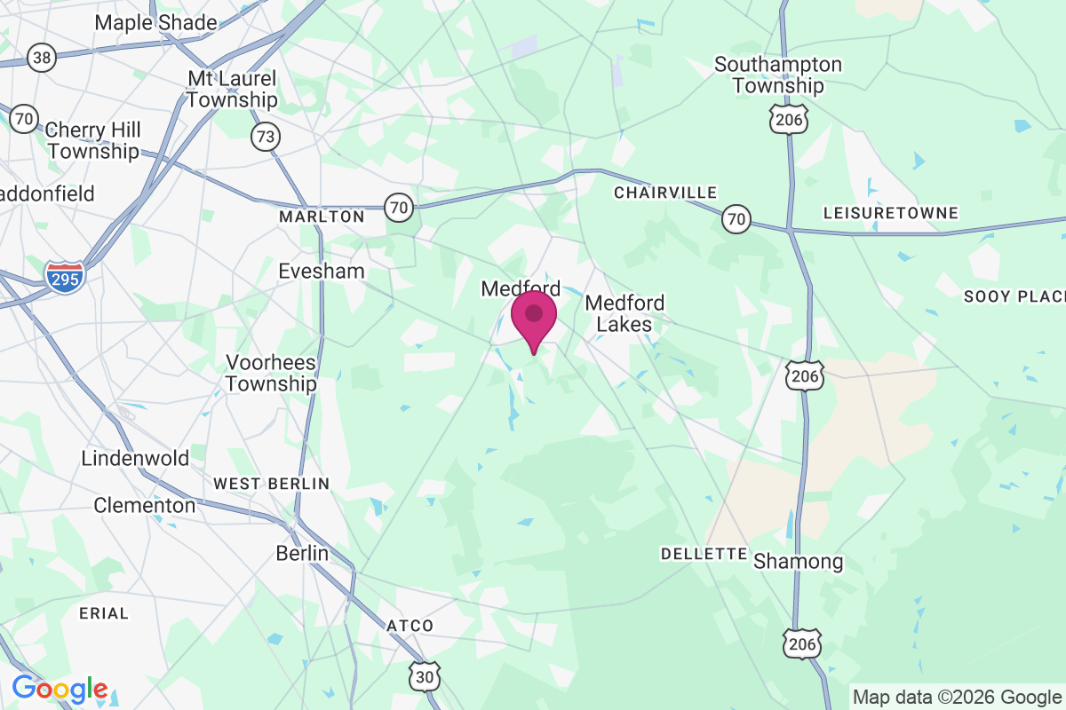Taunton Lake map