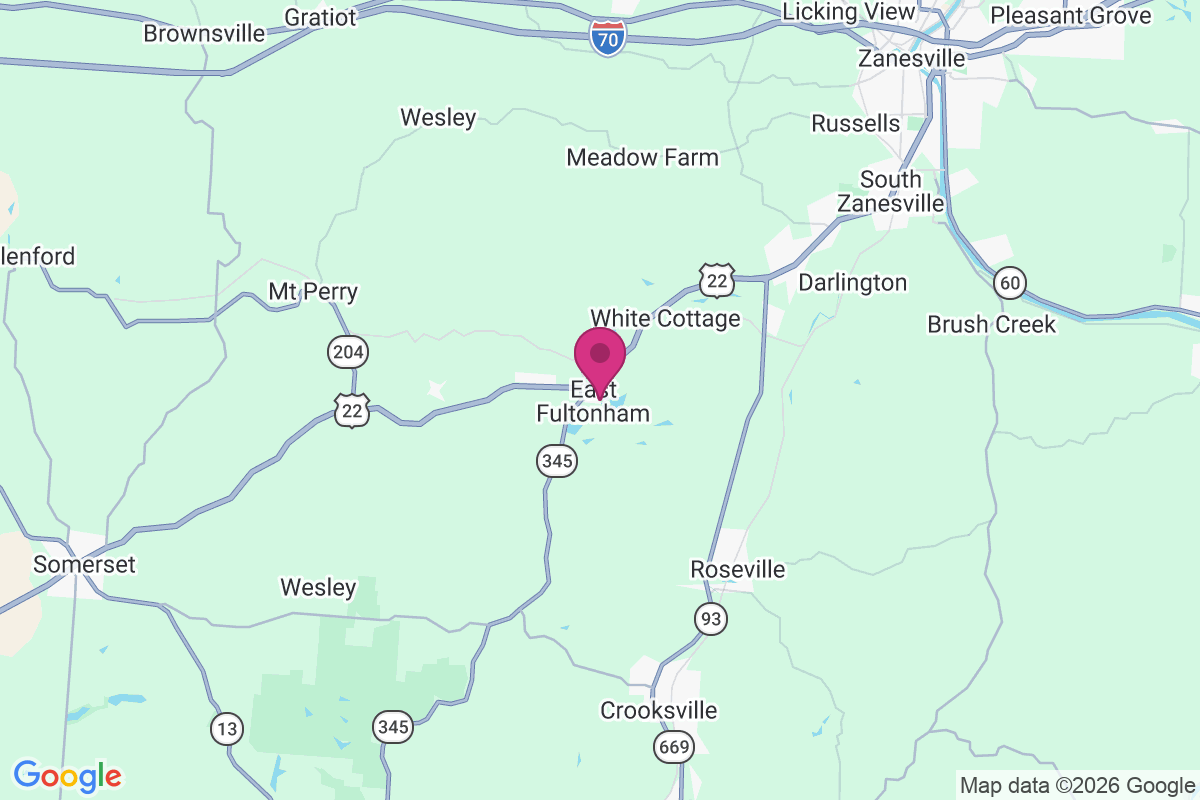 East Fultonham map