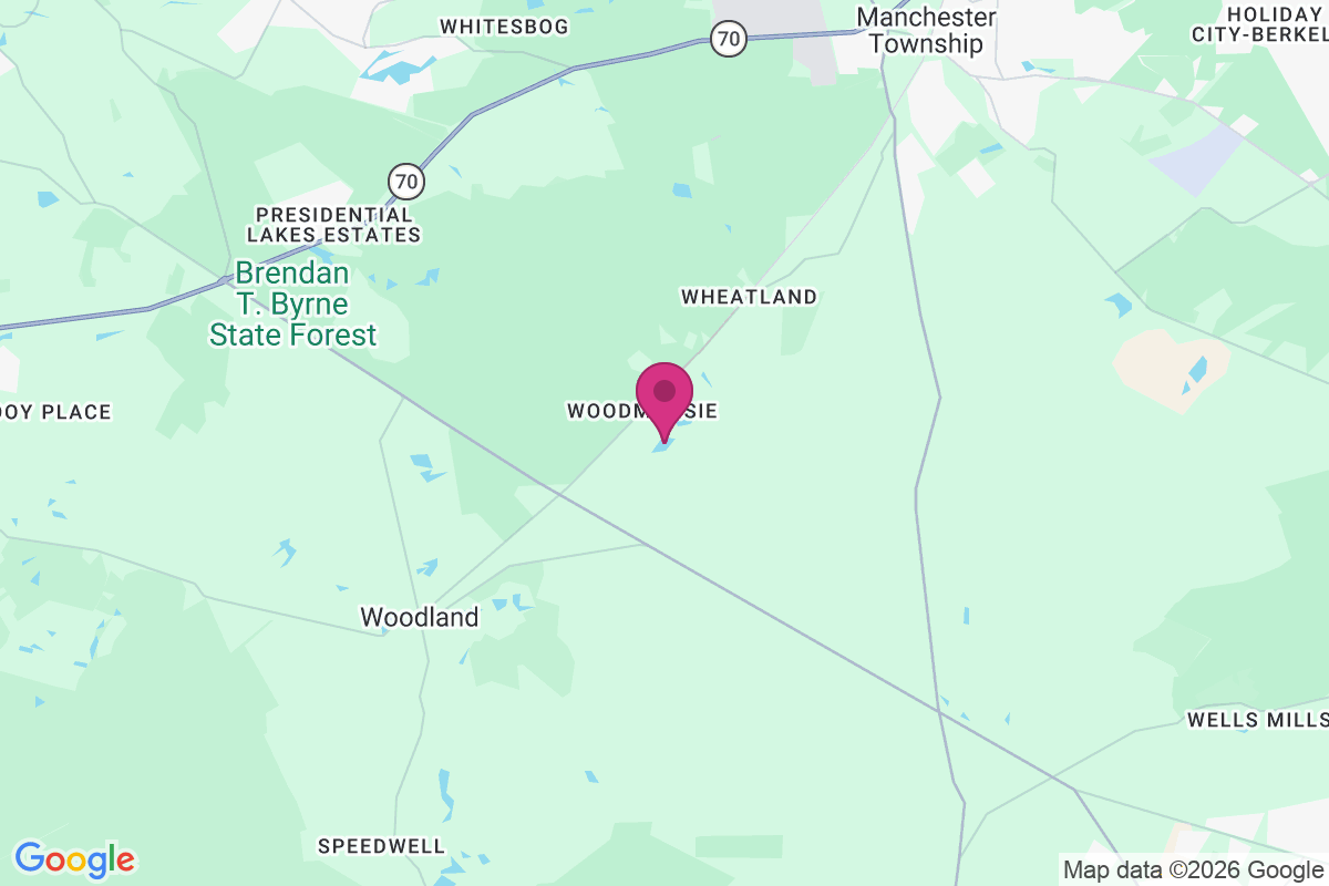 Woodmansie map