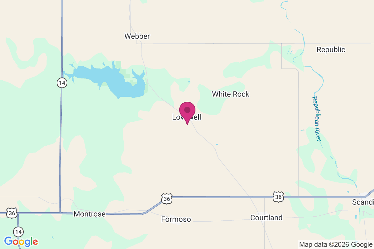 Lovewell map