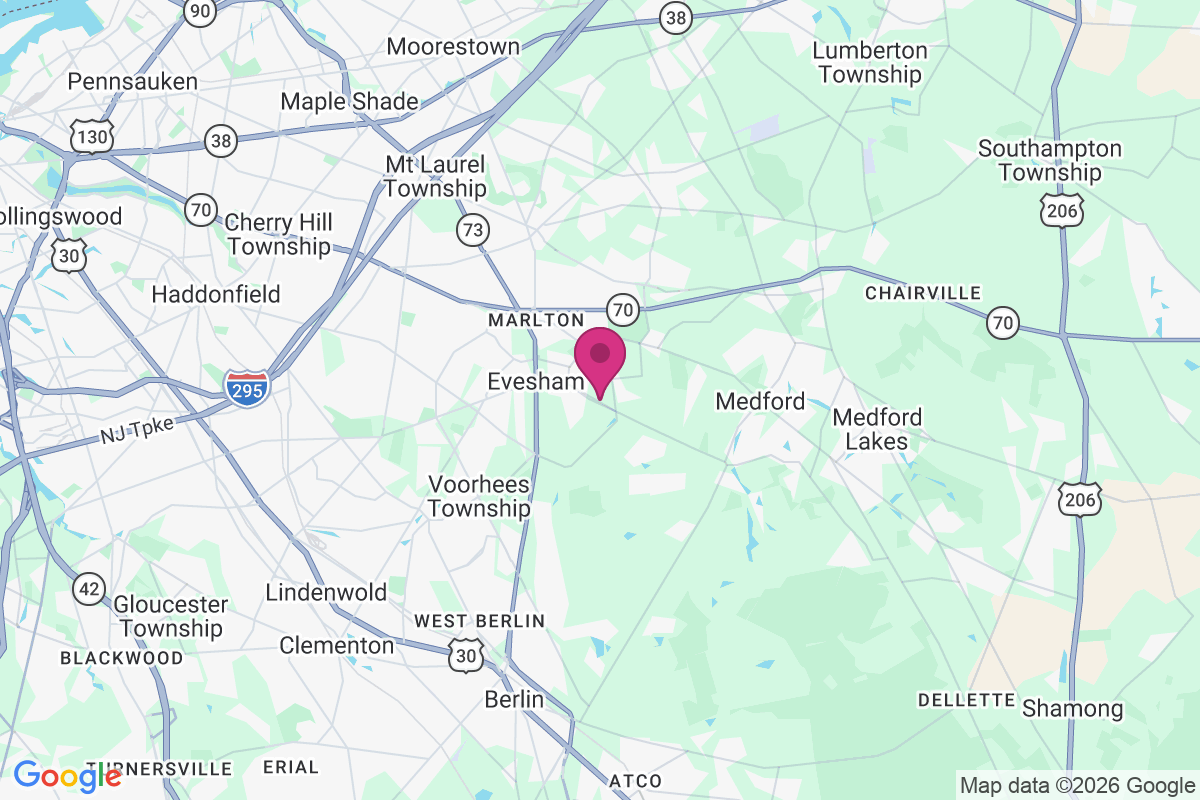 Evans Corner map