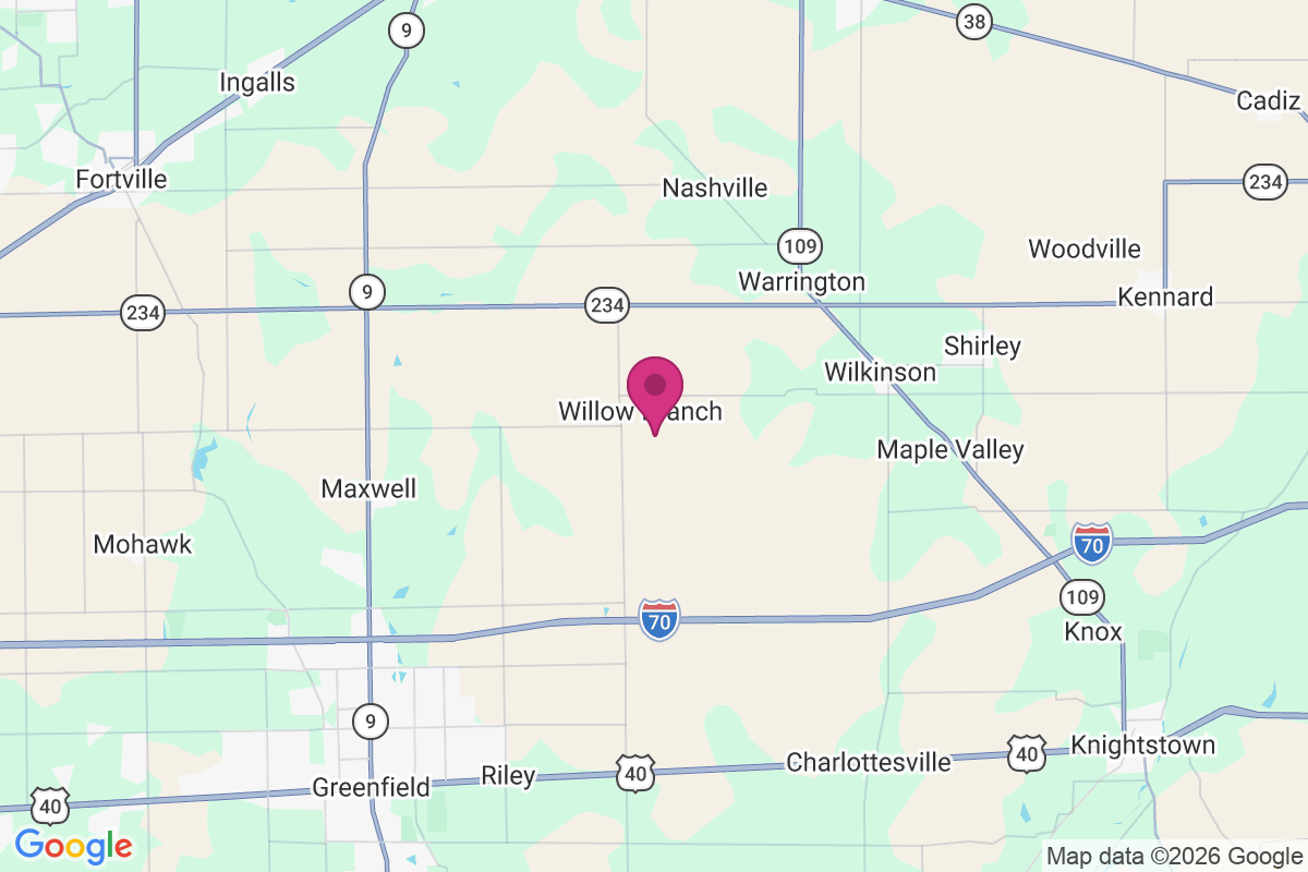 Willow Branch map