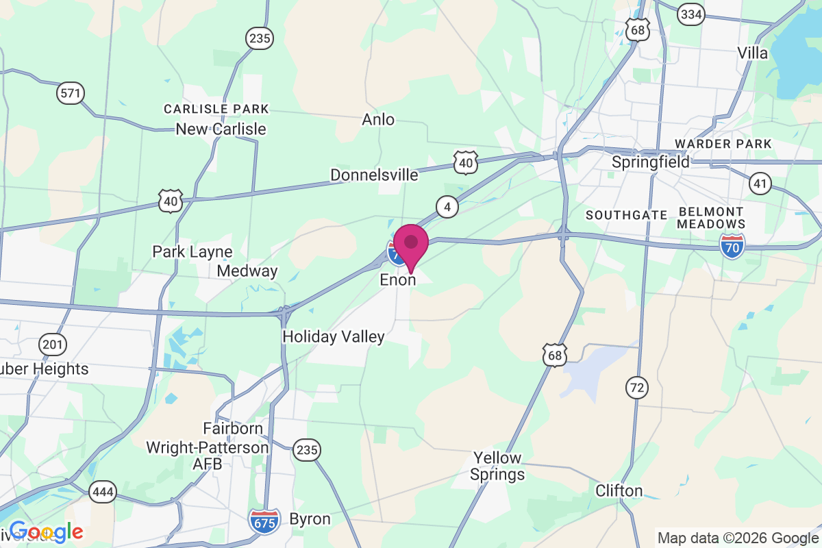 Enon Mobile Home Park map