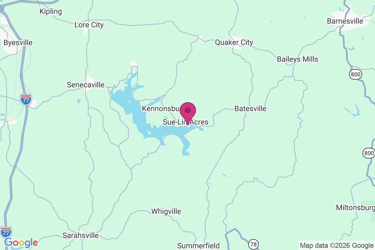 Sue-Lin Acres map
