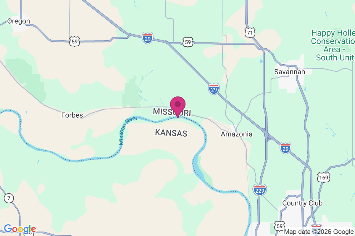 Nodaway map