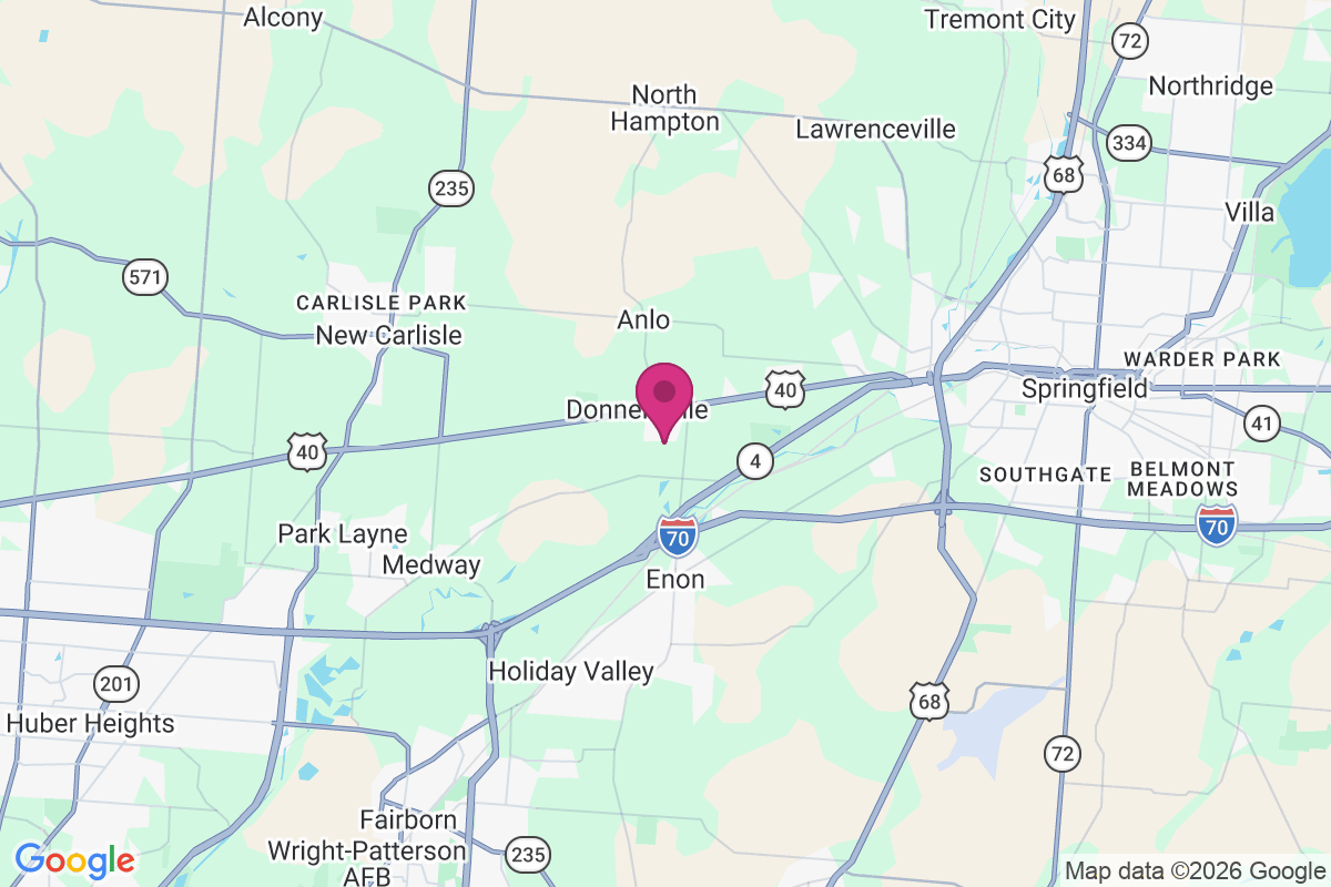 Donnelsville map