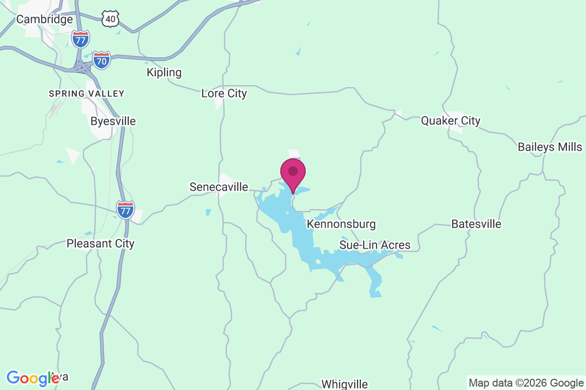 West Shore Cottage Area map