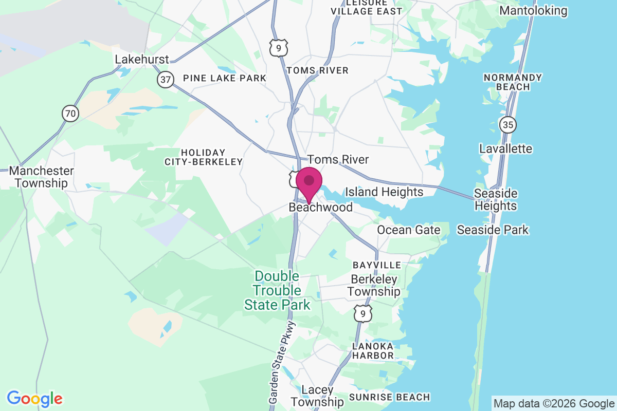 South Toms River map