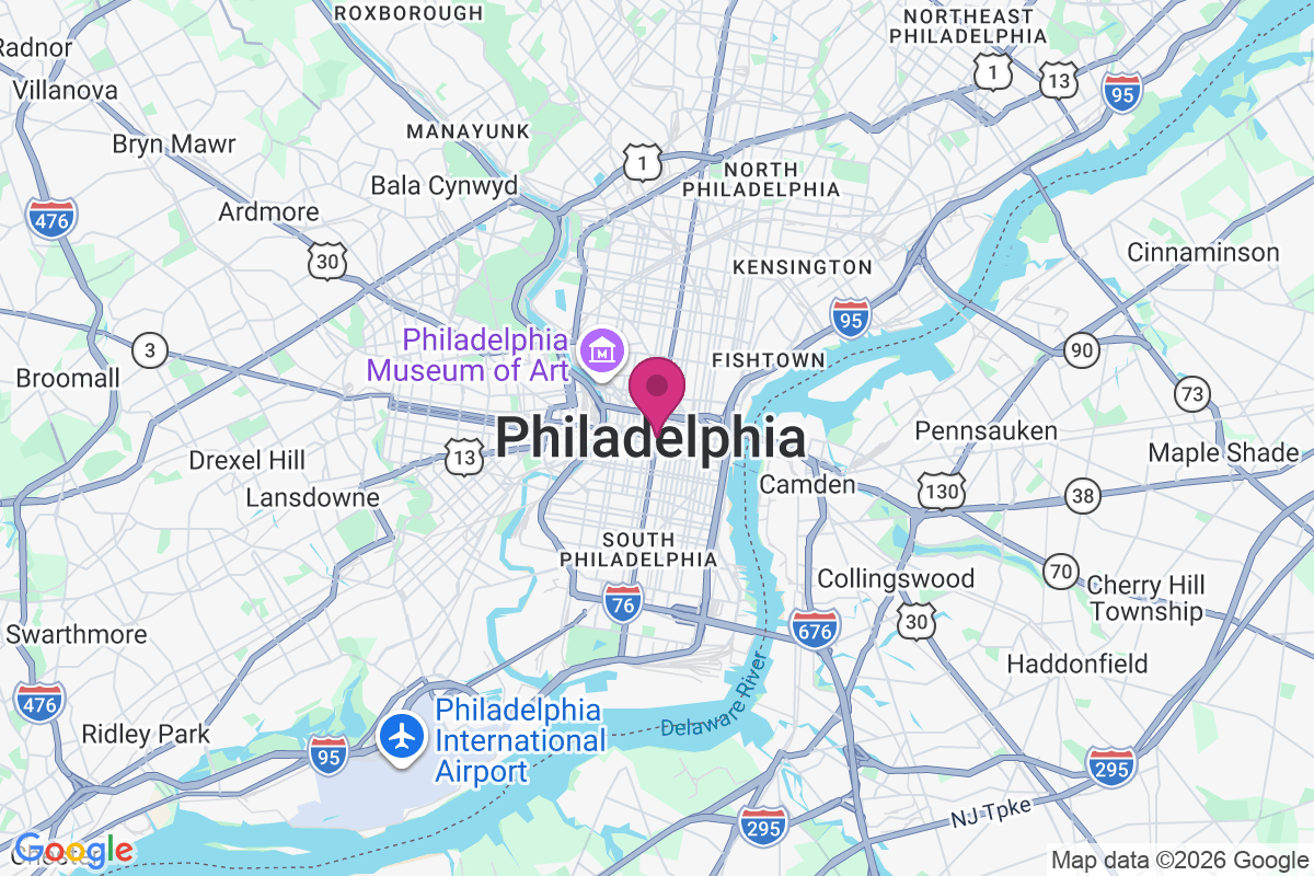 Philadelphia map