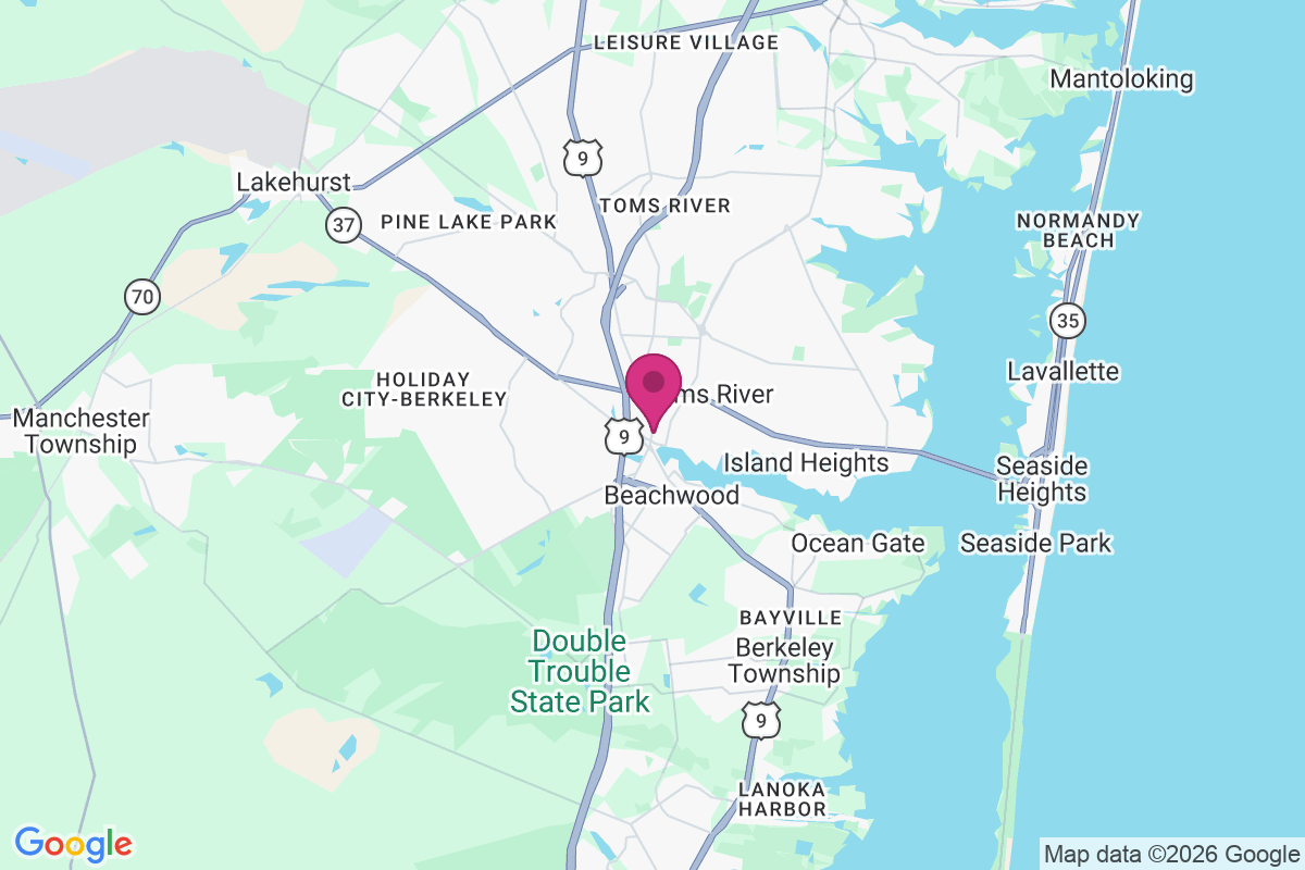 Toms River map