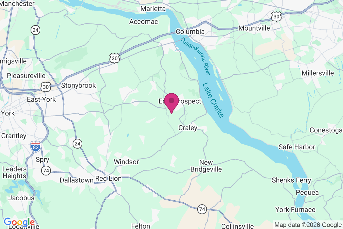 Margaretta Furnace map