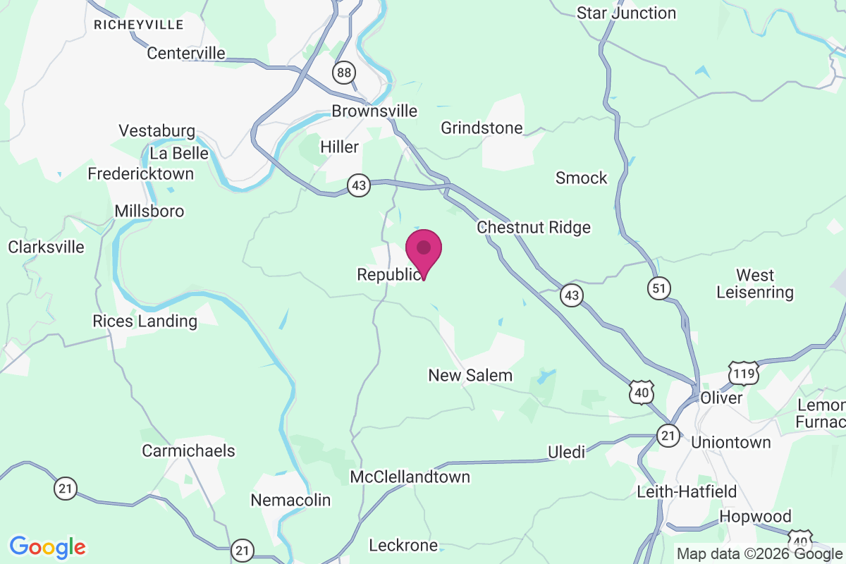 Dunlap Creek Village map