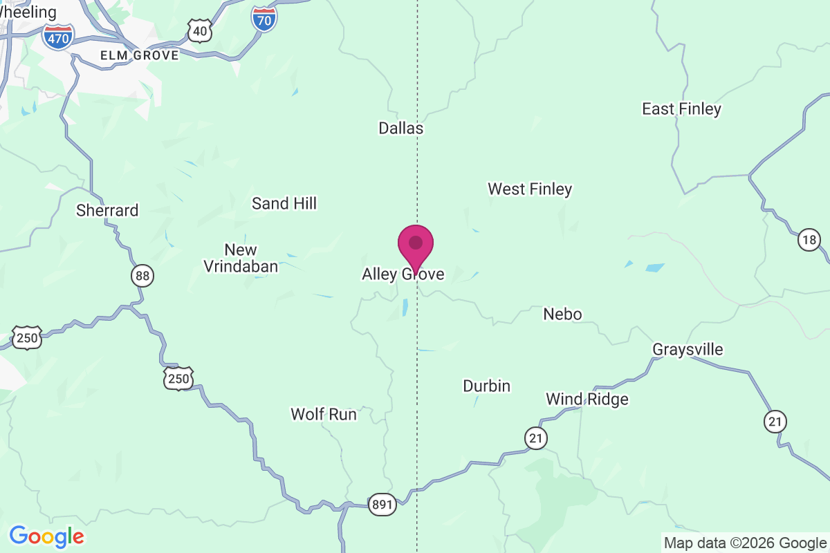 Alley Grove map