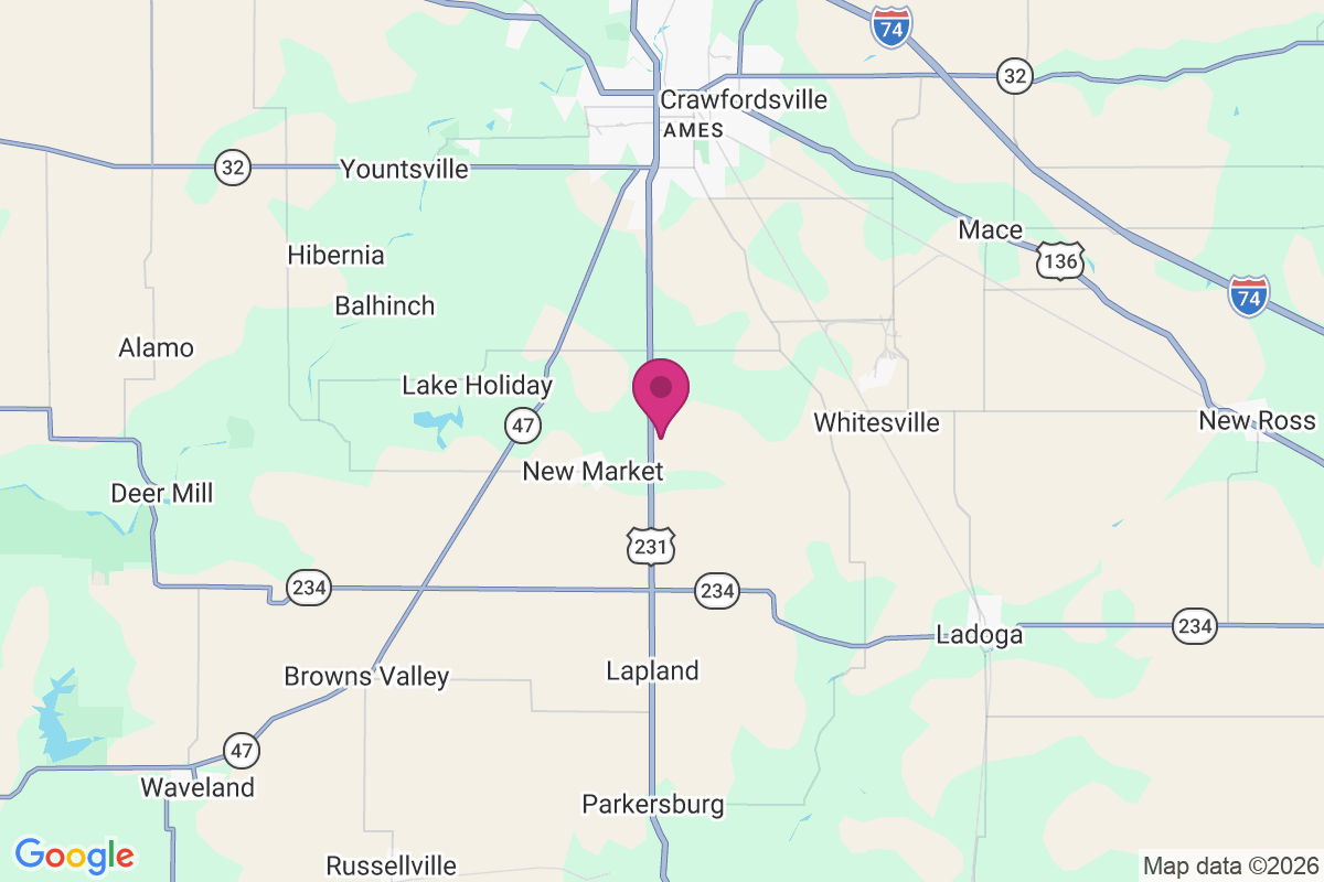 North Union map
