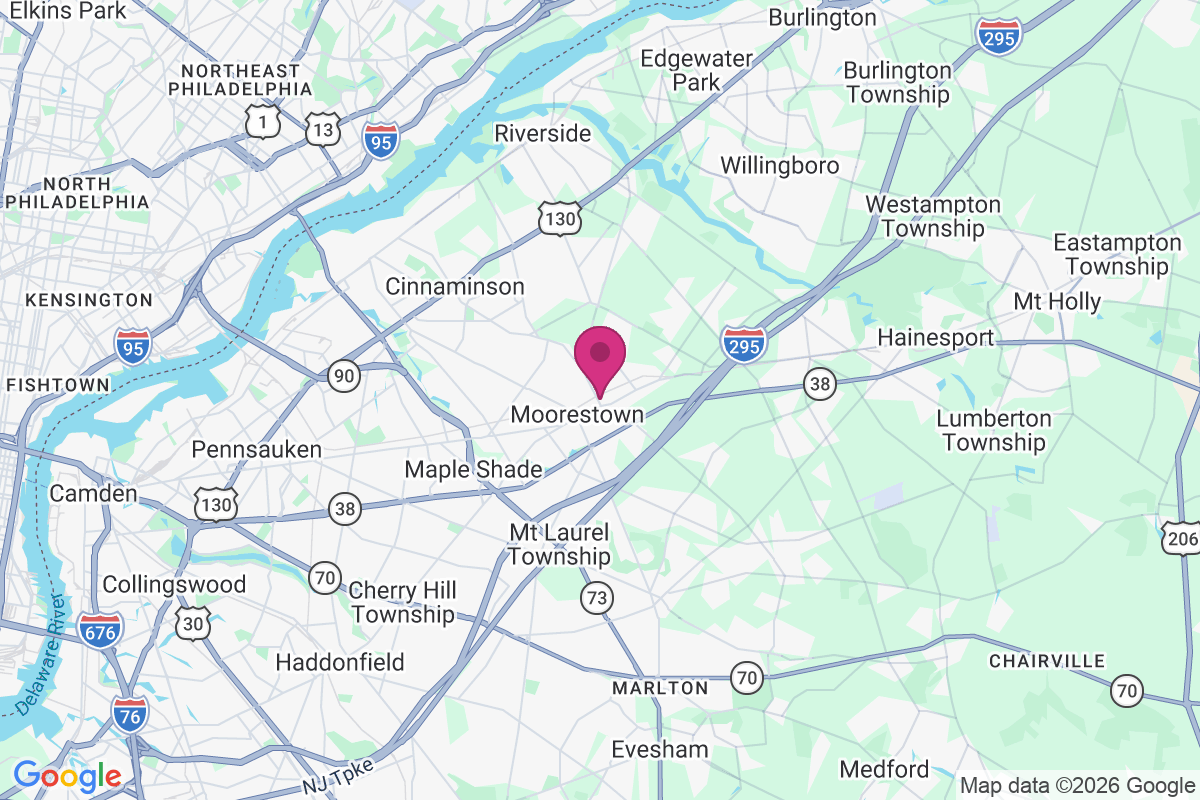Moorestown map