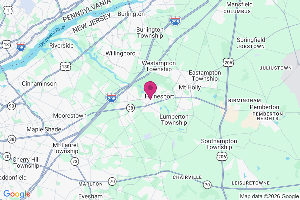 Rancocas Heights map