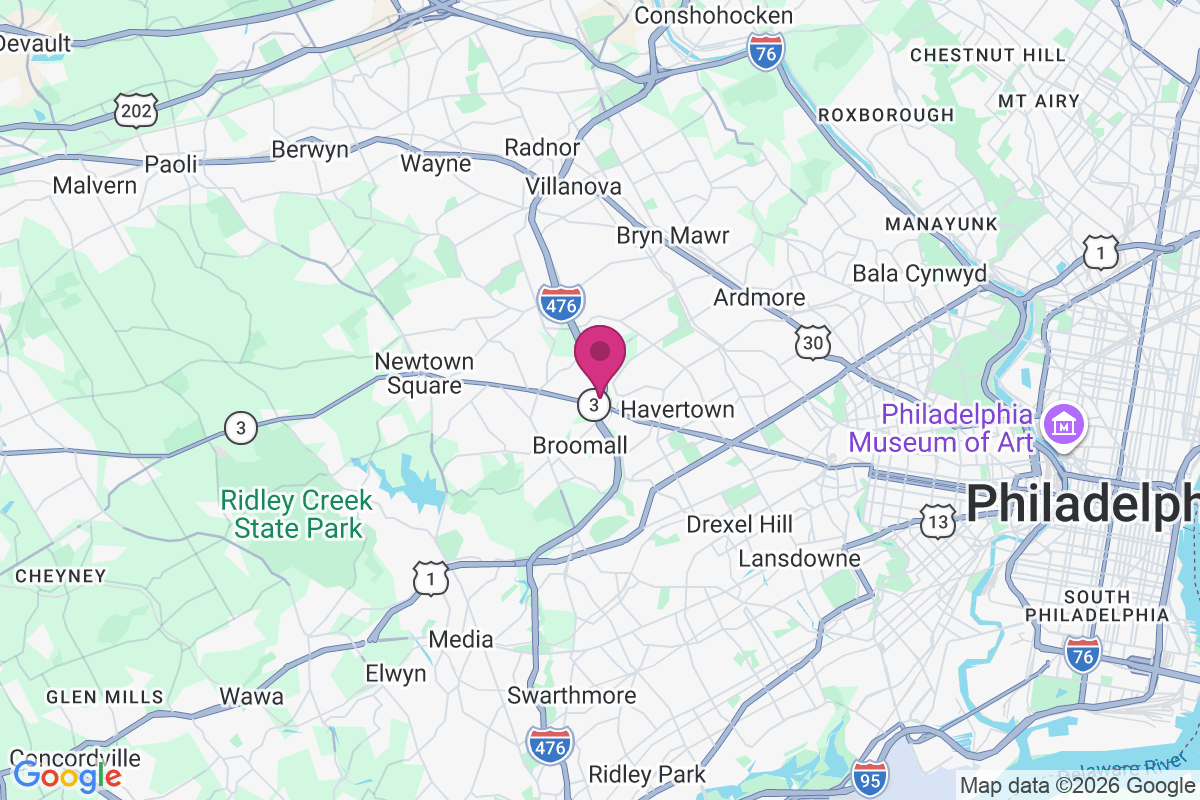 Brookthorpe Hills map