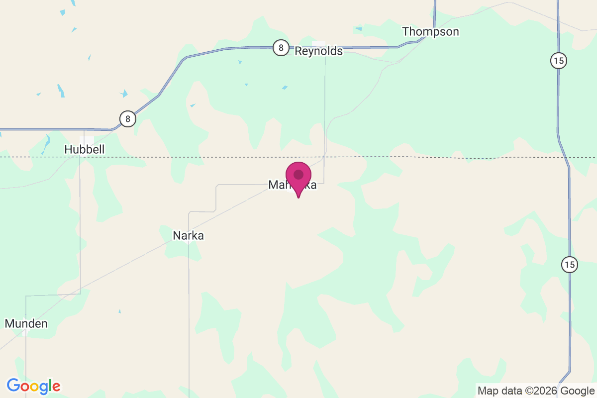Mahaska map