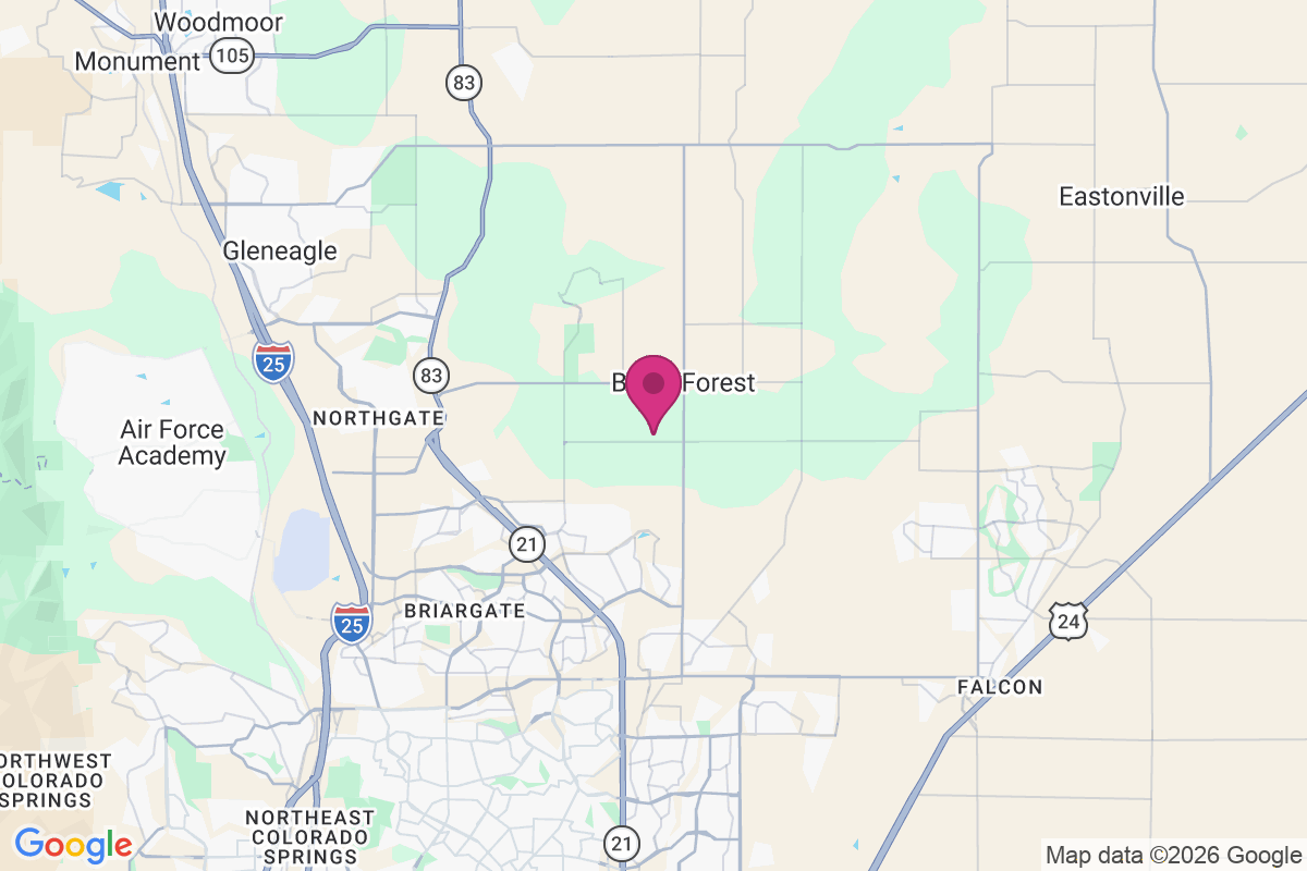 La Foret map