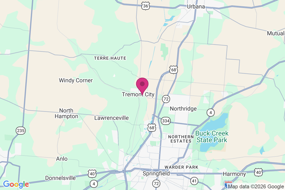 Tremont City map