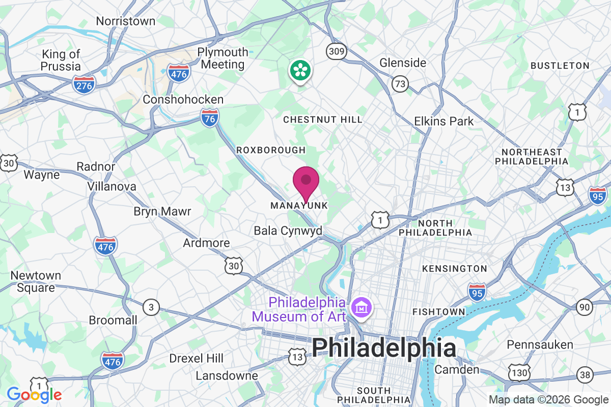 Merion Station map