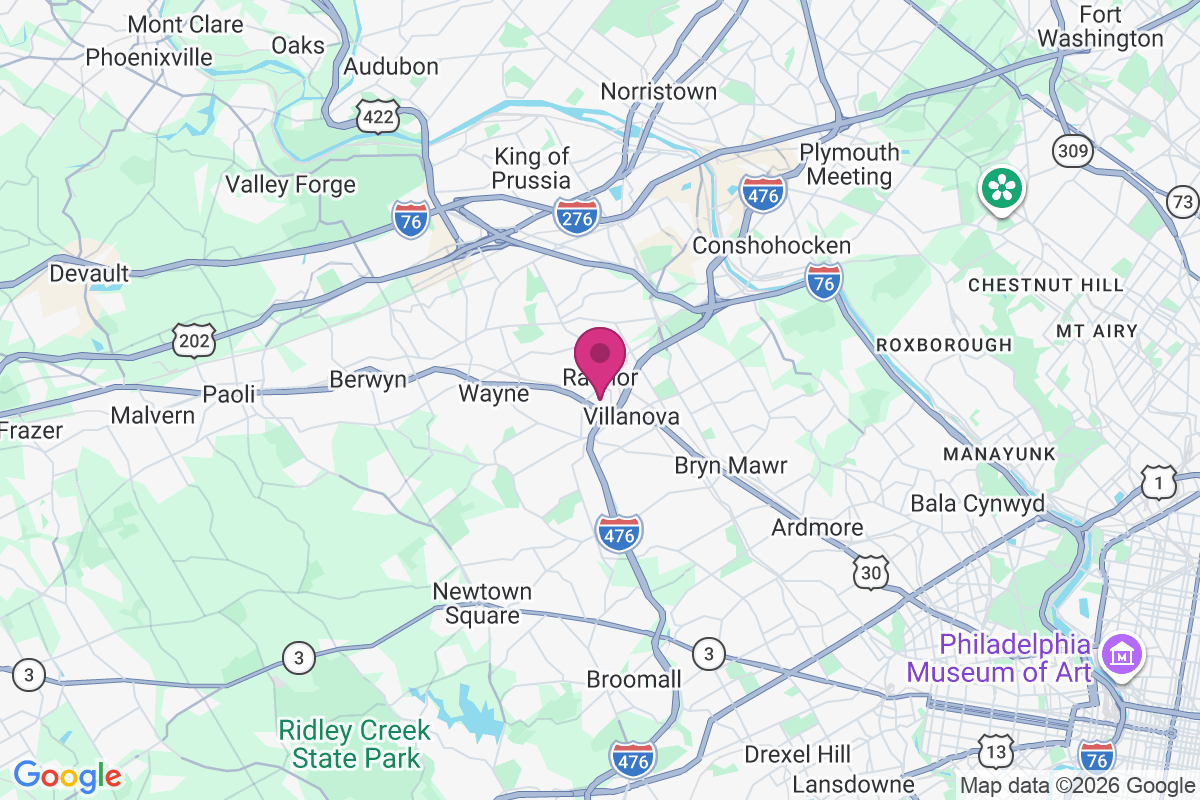 Radnor map