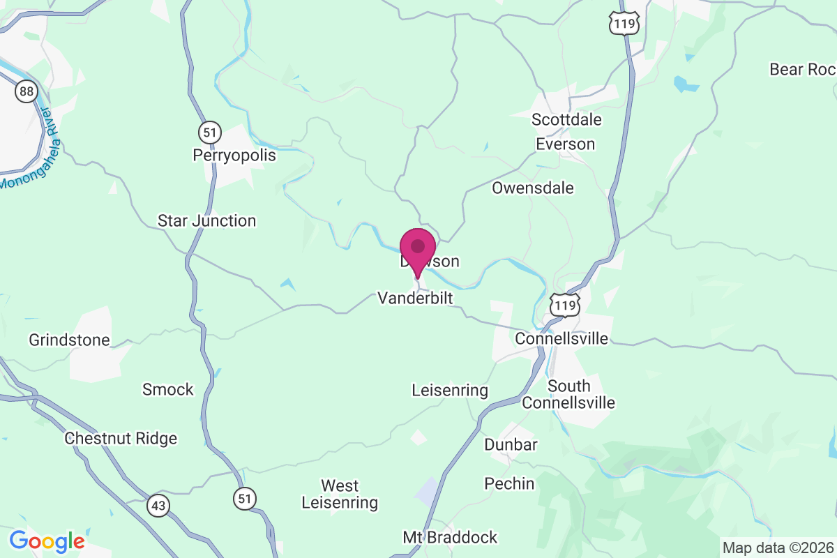 Dickerson Run map