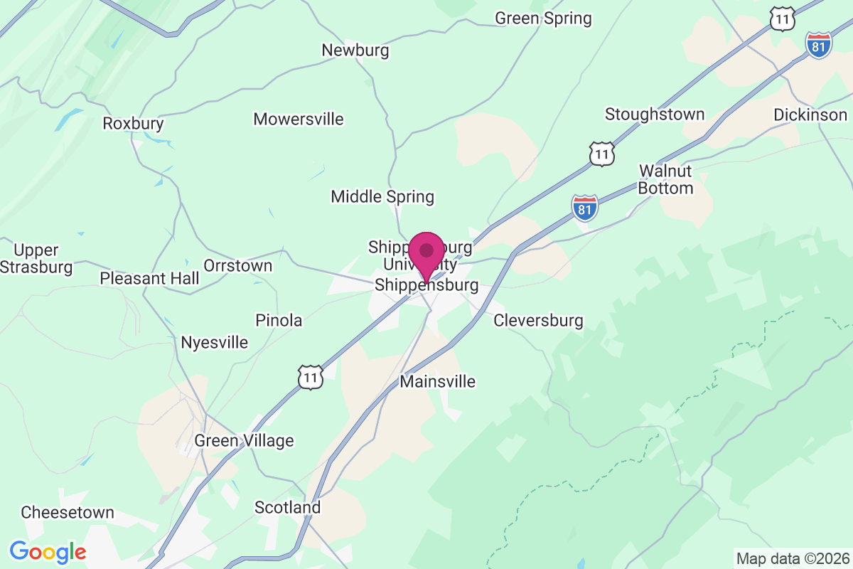 Shippensburg map