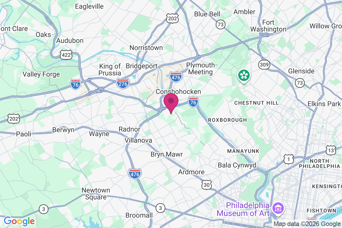 West Conshohocken map