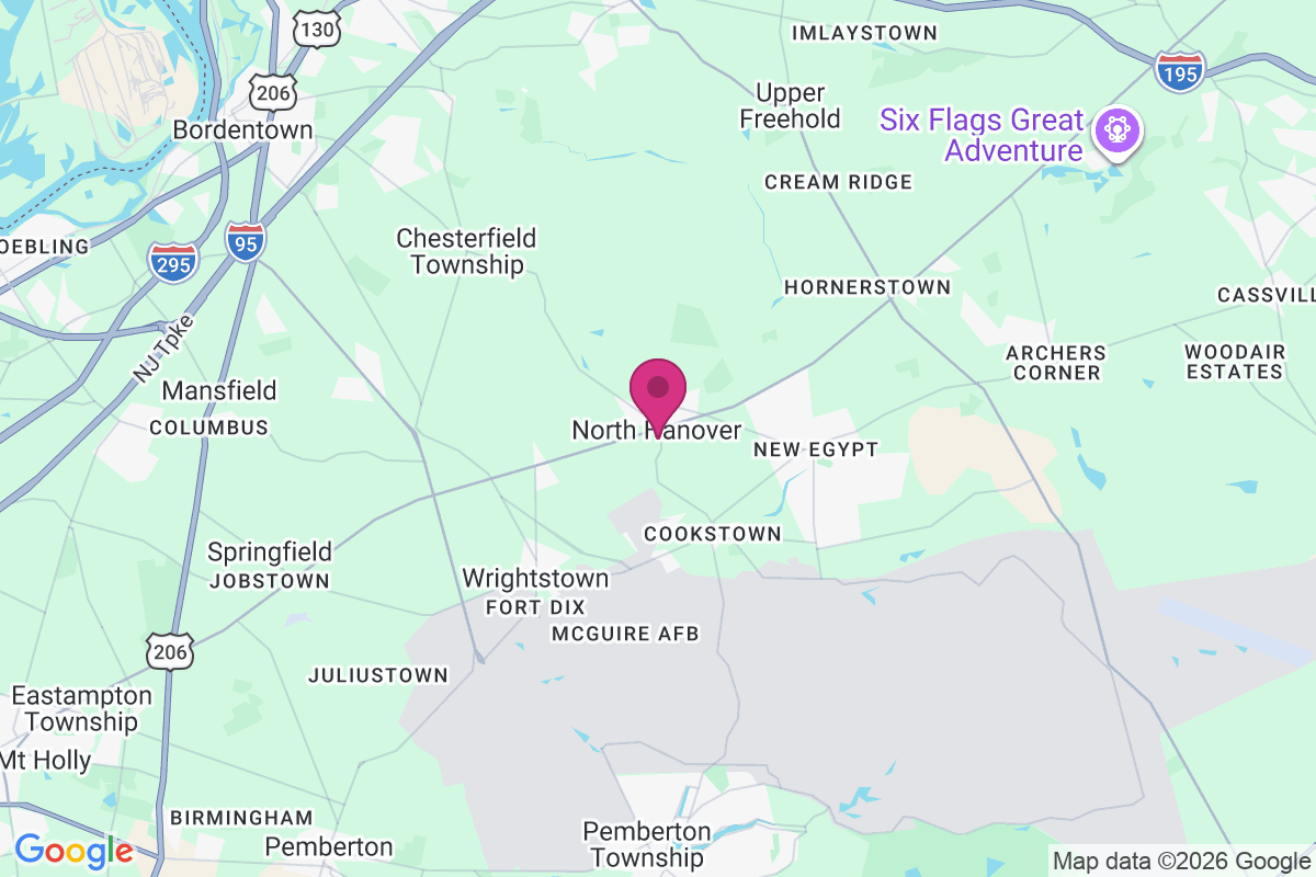 Jacobstown map