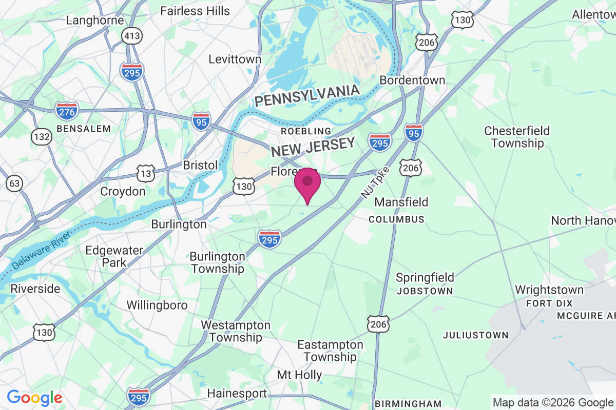 Bustleton map