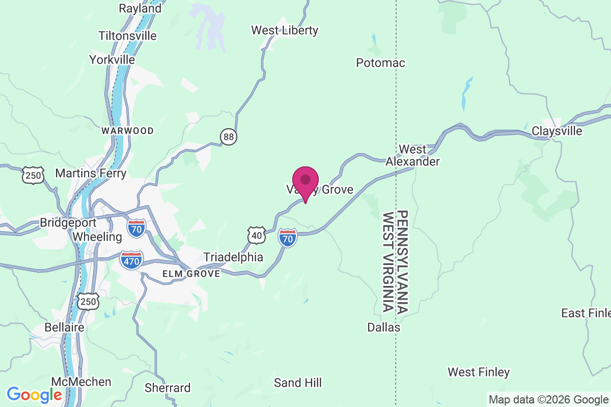 Point Mills map