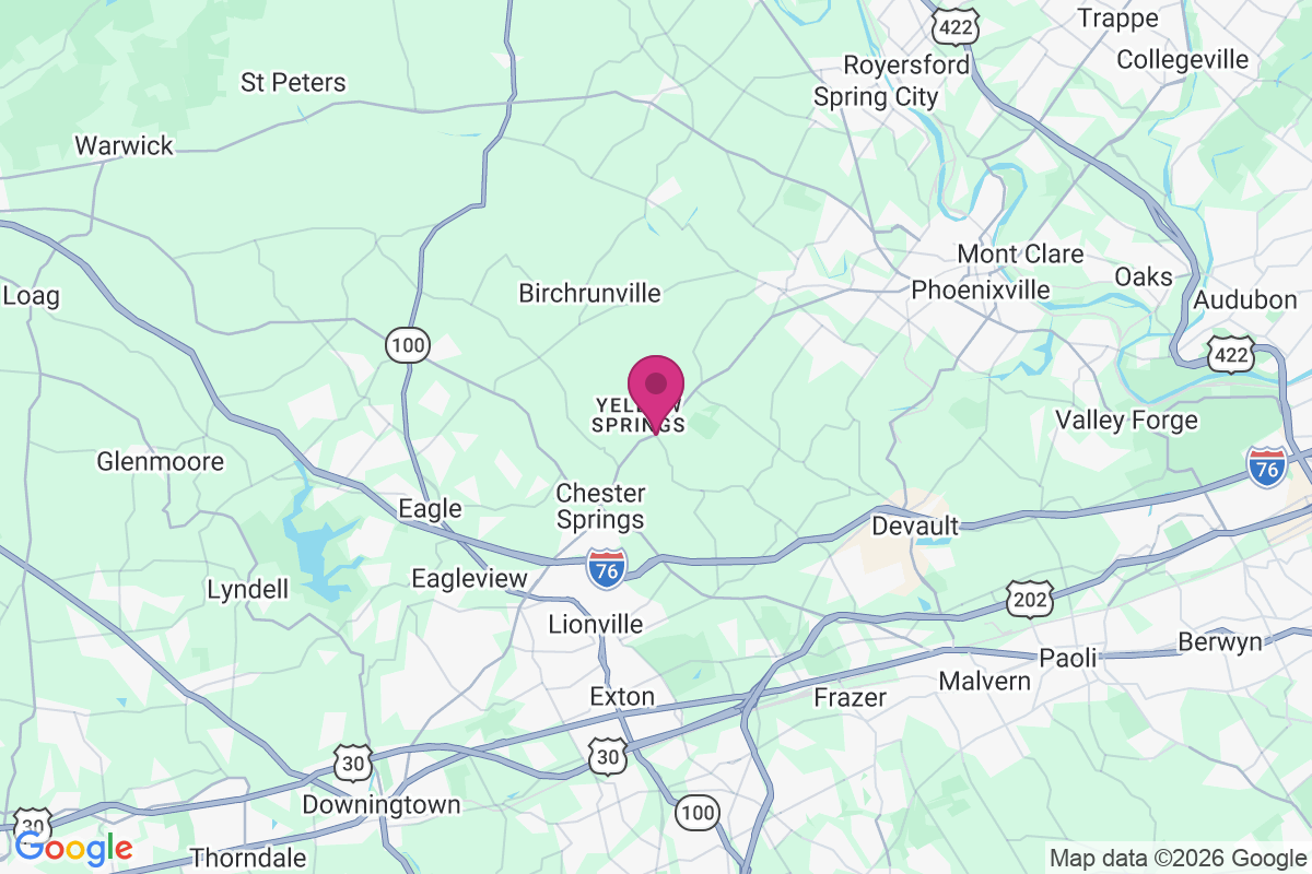 Chester Springs map