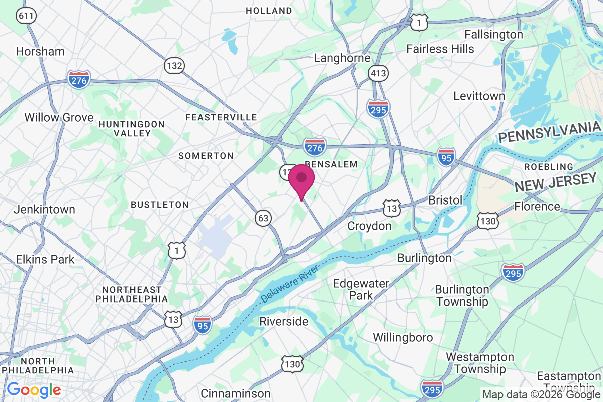 Bensalem map
