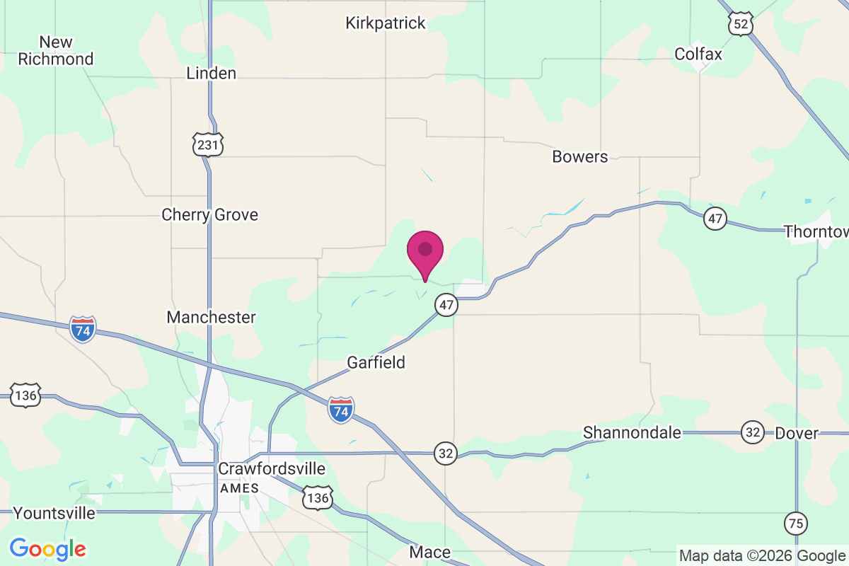 Darlington Woods map