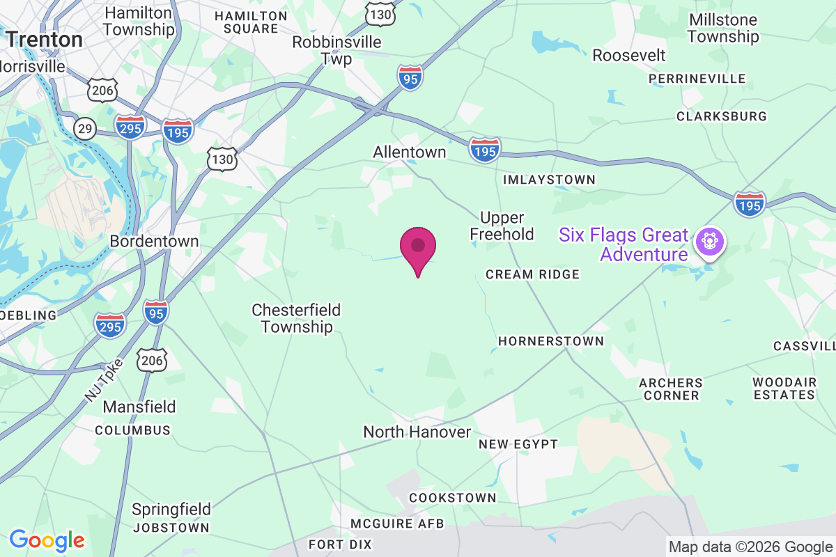 Ellisdale map