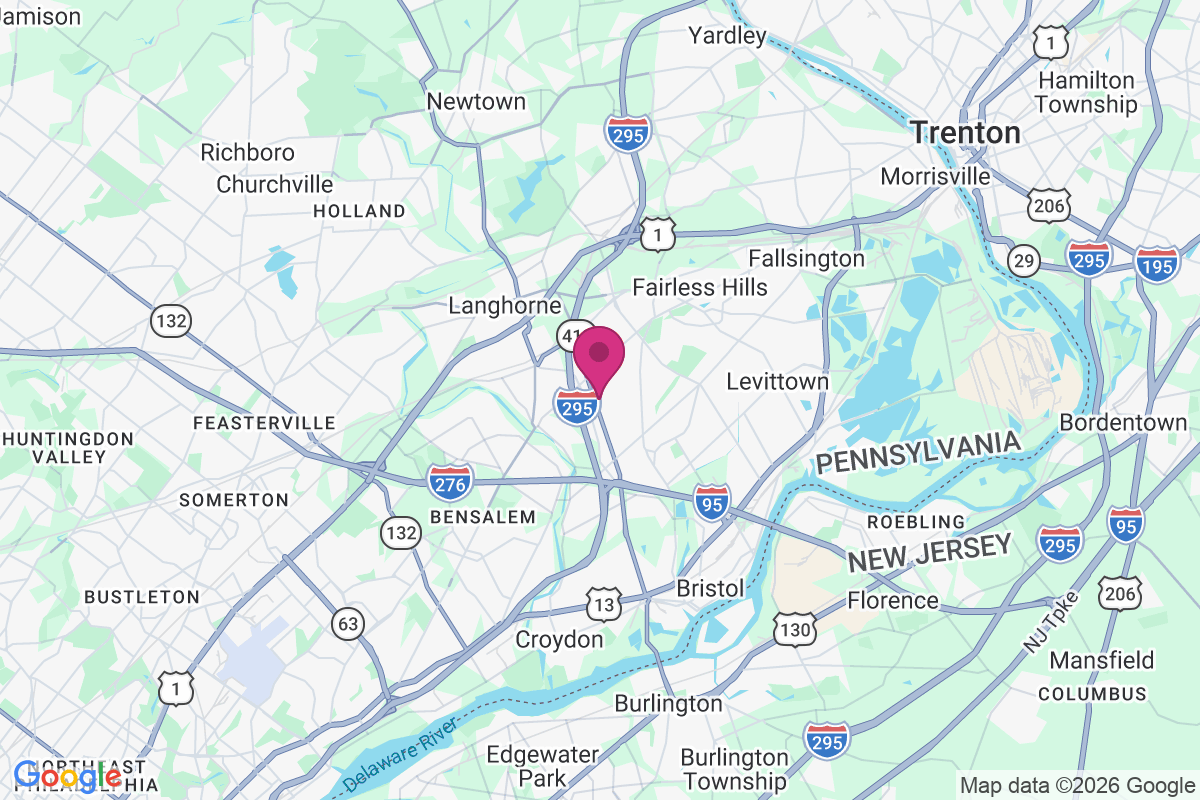Villas of Middletown map
