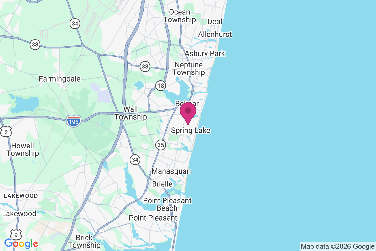 West Belmar map
