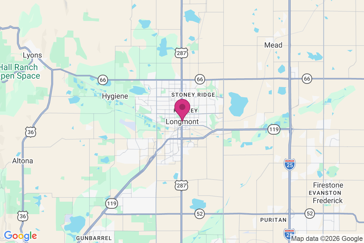 Longmont map