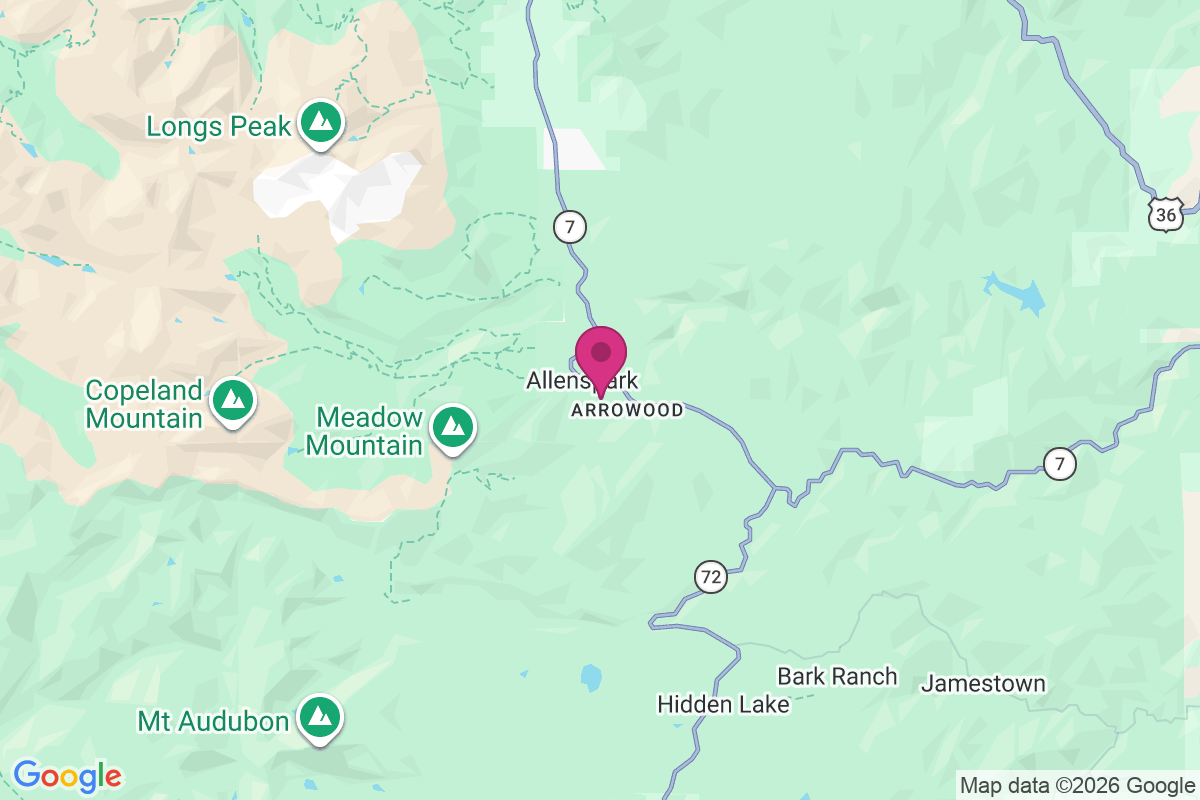 Allens Park map