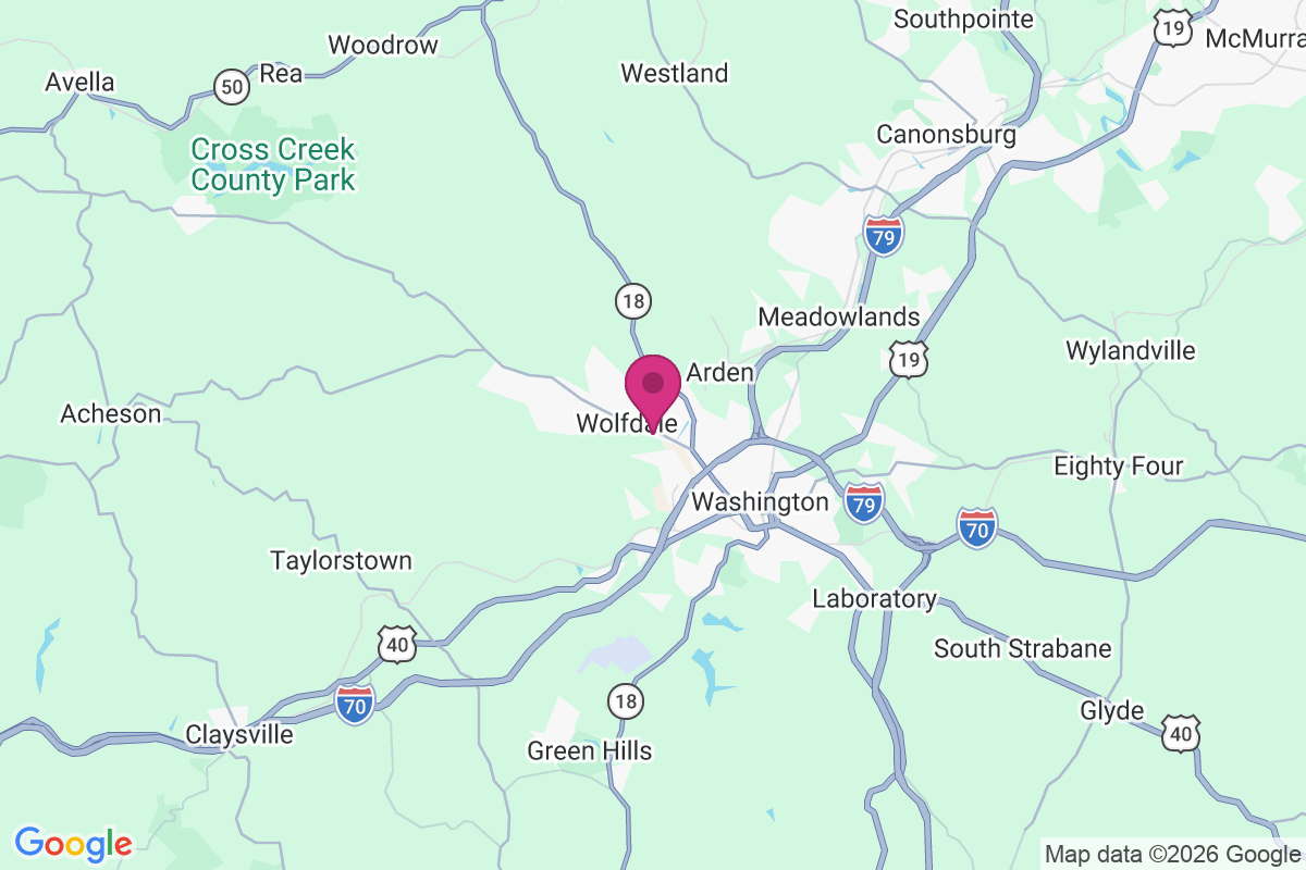 Wolfdale map