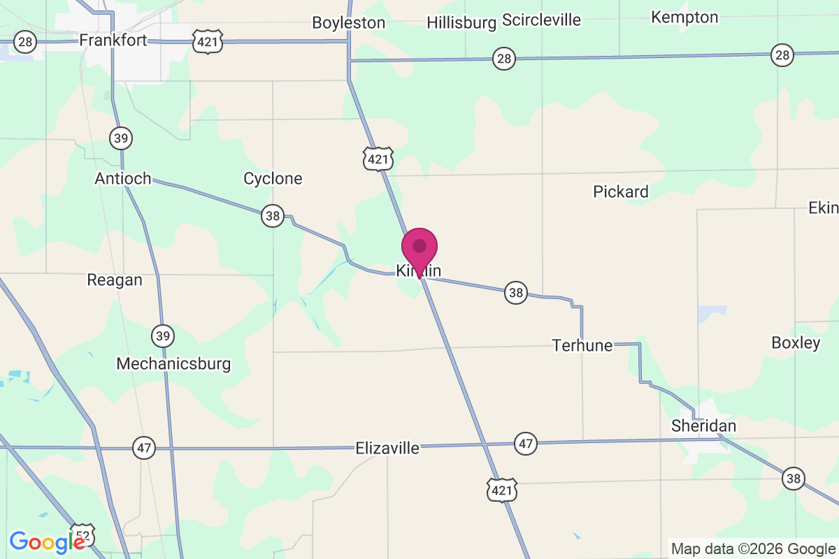 Kirklin map