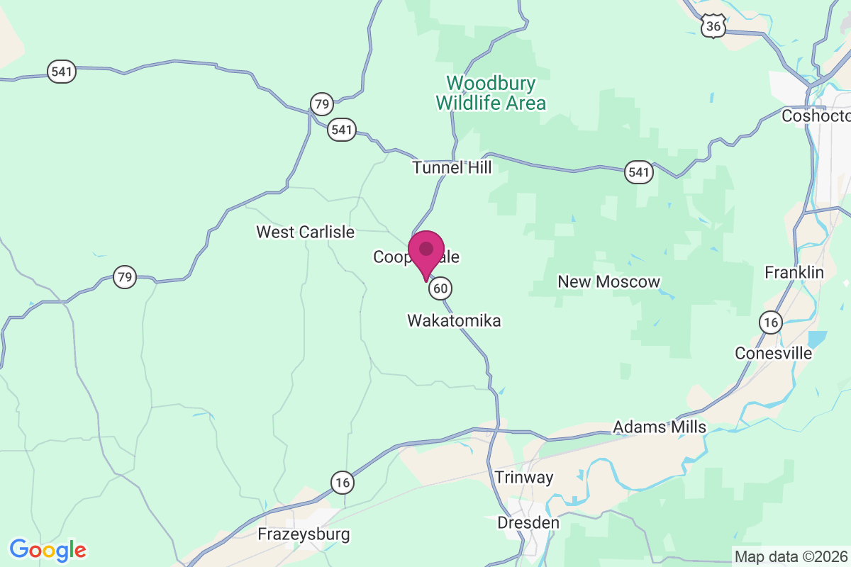 Cooperdale map
