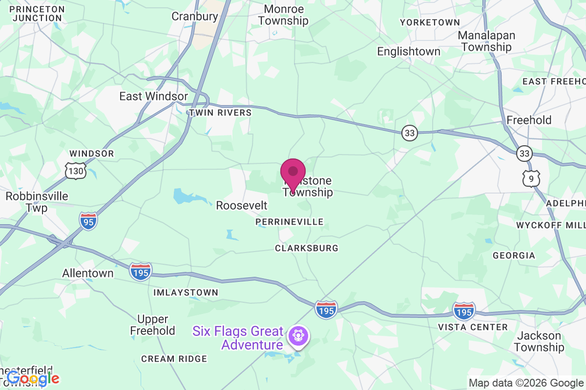 Perrineville map