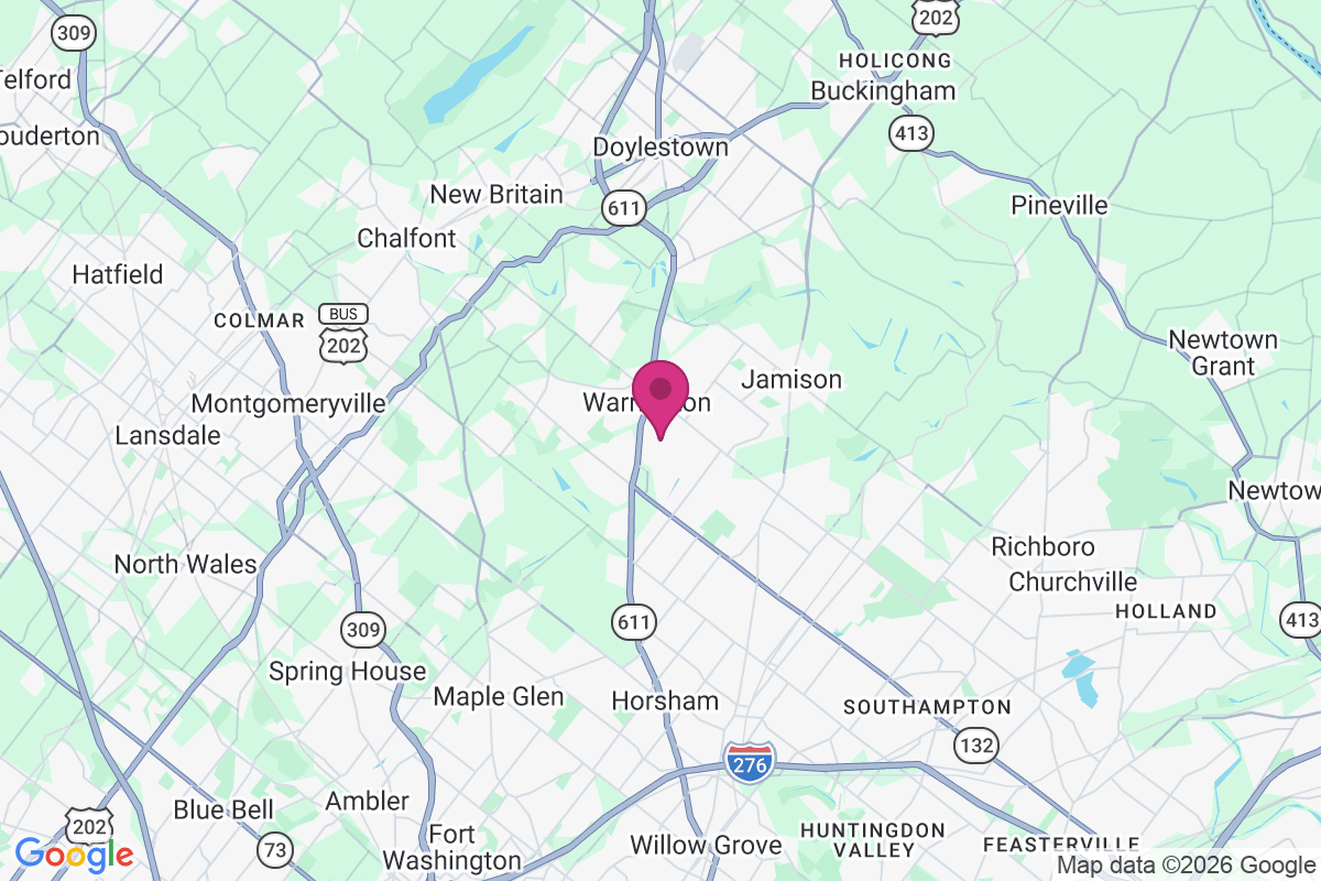 Warrington map