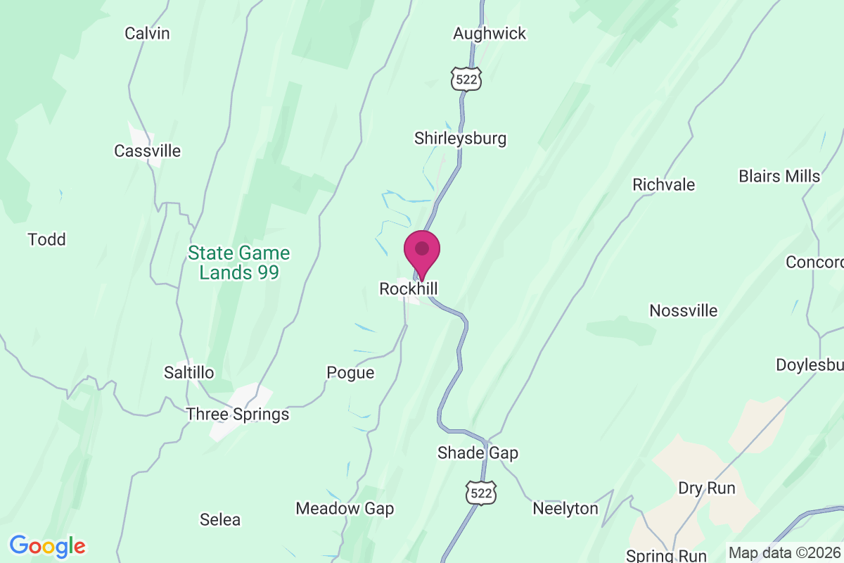 Rockhill Furnace map