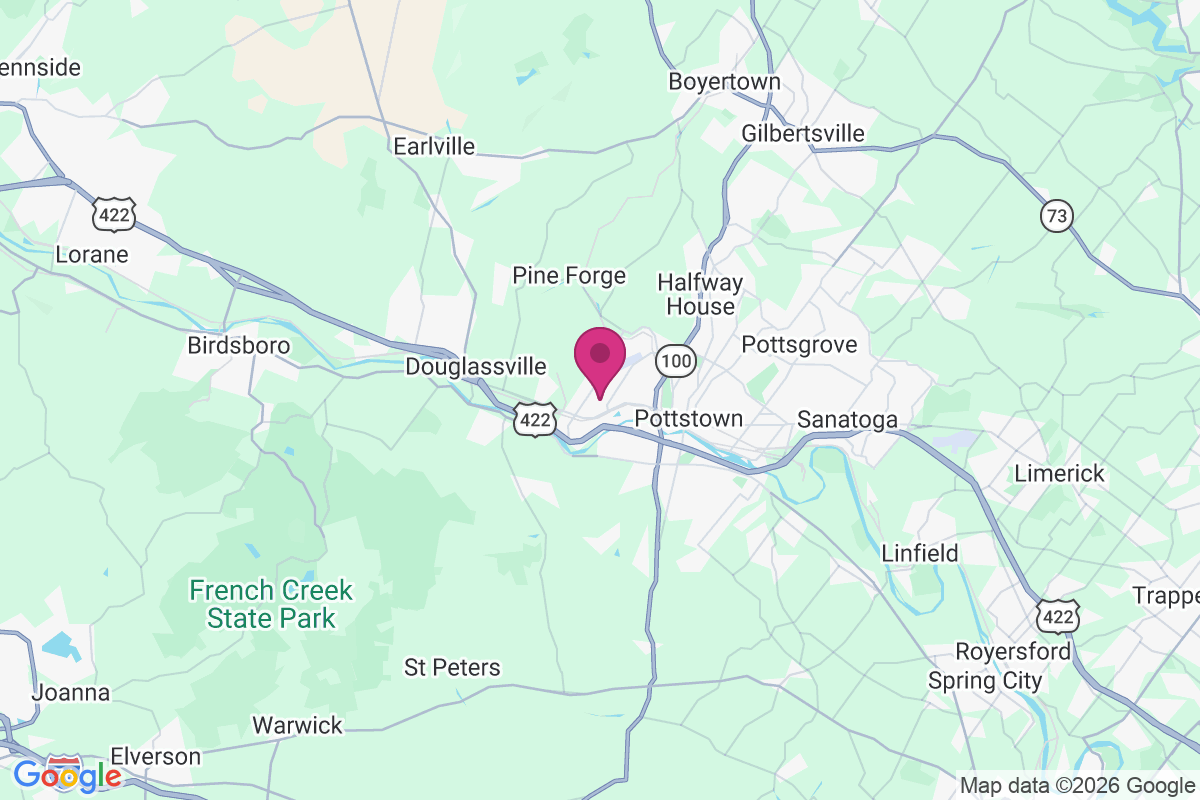 West Pottsgrove map