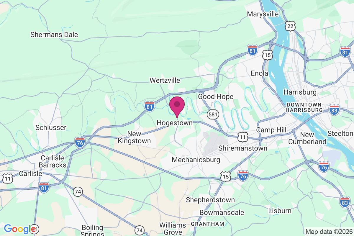 Hustons Mill map