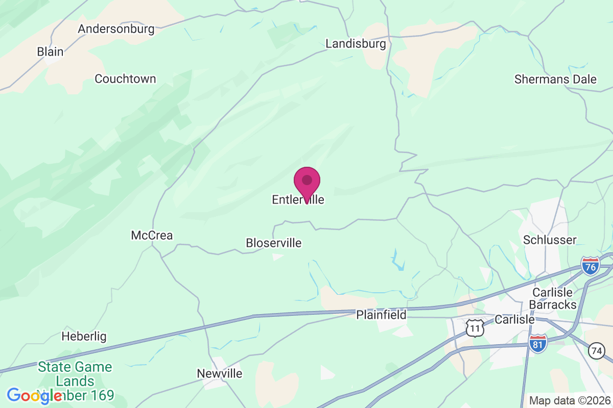 Entlerville map